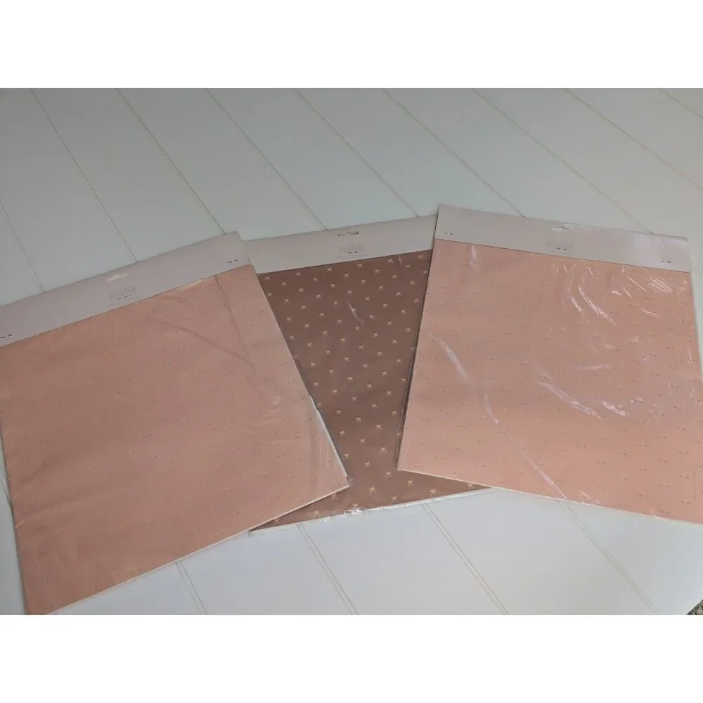 Vtg Michel & Co Gift Wrap - 3 Packs - with ribbons, stickers, notecards - NOS